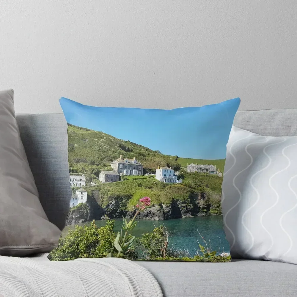 Port Isaac in North Cornwall (Portwenn in Doc Martin) Декоративная подушка Рождественские чехлы для подушек Диванные подушки Подушка