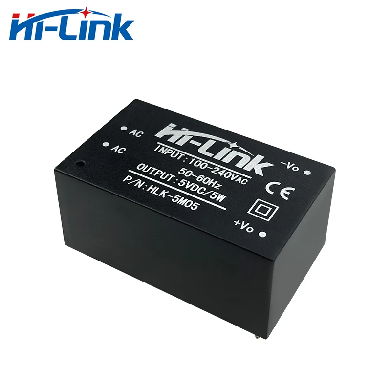 Hi-Link, бесплатная доставка, 2 шт., HLK-5M05 220 В, 5 В, изолированный импульсный источник питания постоянного и переменного тока, высокоэффективный у...