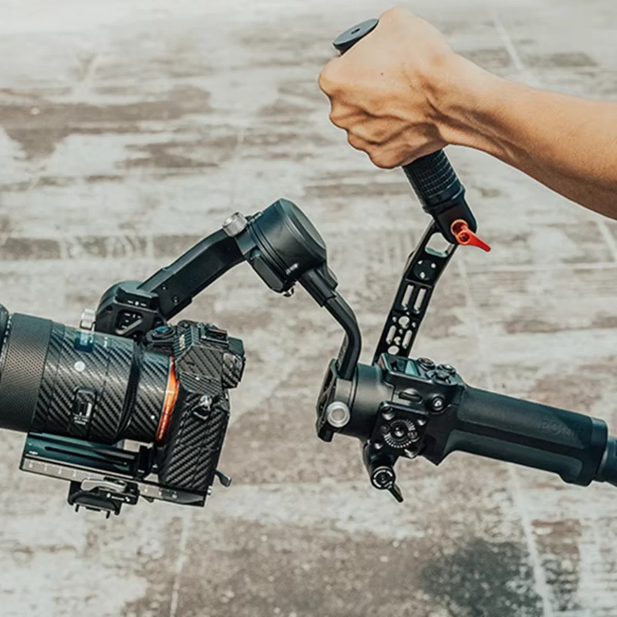 Регулируемая ручка для ремня, совместимая с стабилизатором подвеса DJI RS4/RS4 PRO/Ronin S3/Ronin S3 Pro/RS3 Mini/Ronin S2/Ronin SC2