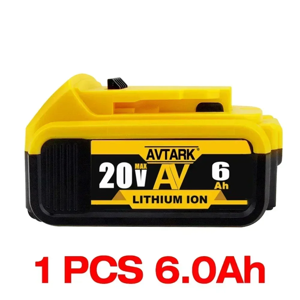 Аккумулятор для электроинструмента DeWalt DCB205 DCB 2023 DCB181 DCB182 DCB200 20 в 3A 5A 6A 18 в 20 в