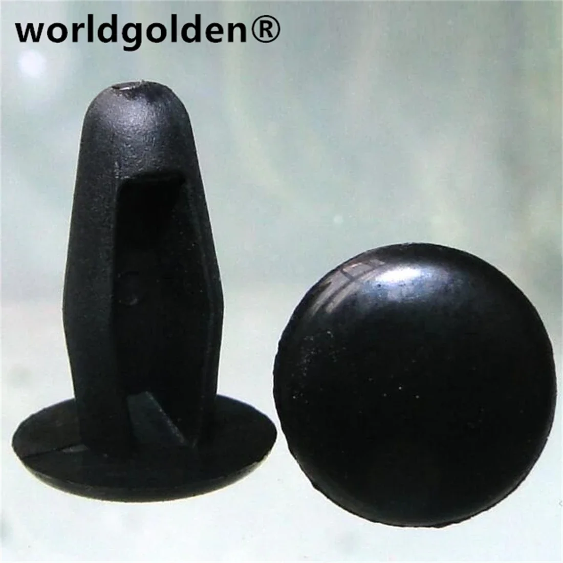 worldgolden 100 шт. крепеж нейлоновый черный фиксатор для Mazda 9926-40-543A; Nissan 01553-00291 Mitsubishi MS 470073