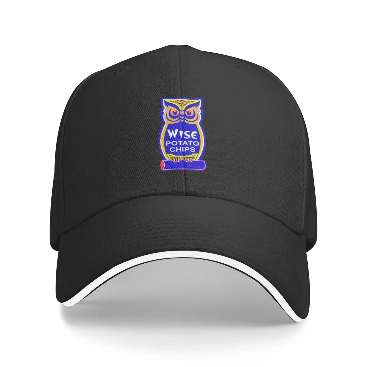 WISE POTATO CHIPS 70S ЛОГОТИП ДИЗАЙН Бейсбольная кепка Косплей Шляпа Пляжные мужские шляпы Женские