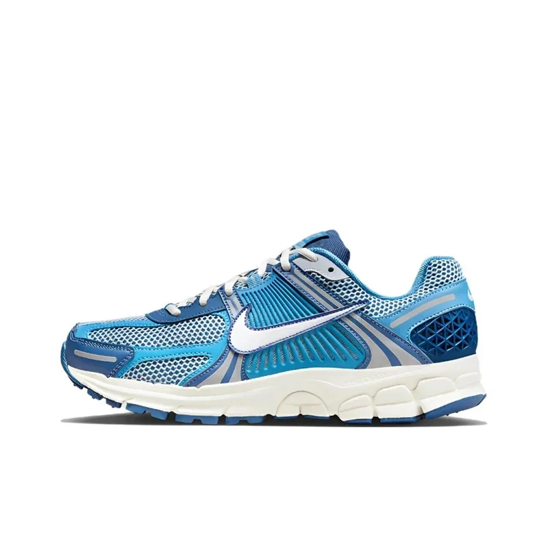 Мужские и женские классические кроссовки Nike-Vomero 5, синие/черные/оранжевые, повседневные, для прогулок и бега, Ретро стиль
