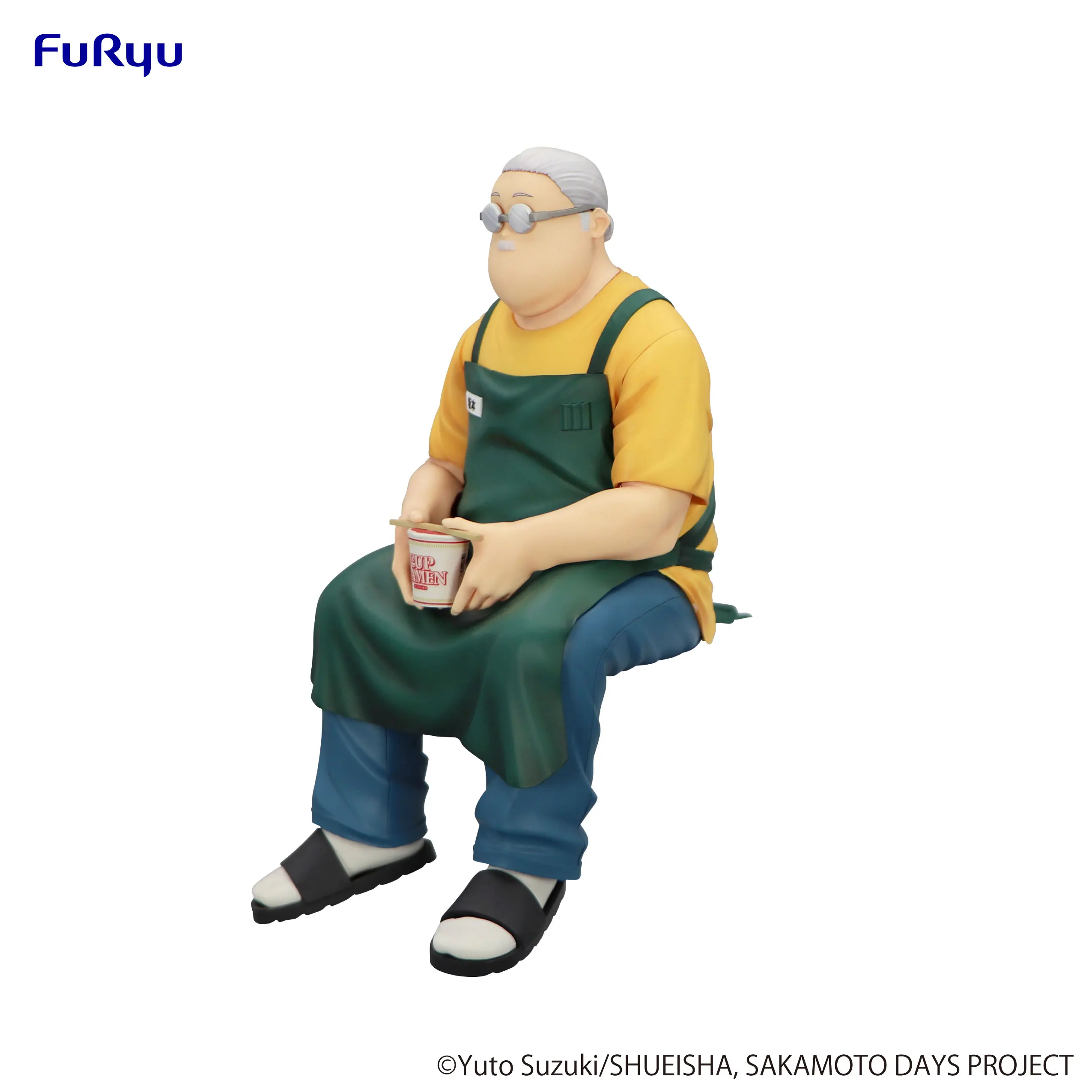 Фото Furyu SAKAMOTO DAY Аниме Таро Сакамото Лапша Стопер Фигурки Модель Фигурка Оригинальная Коллекция Украшений Figuarts №4