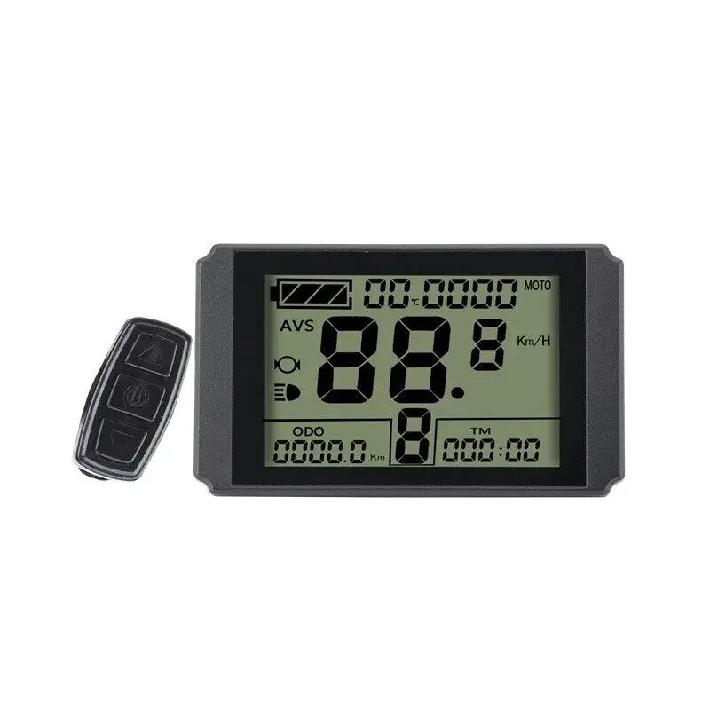 Для KT LCD10 ЖК-дисплей Комплект для переоборудования электровелосипеда 48 В Водонепроницаемый разъем для электрического велосипеда