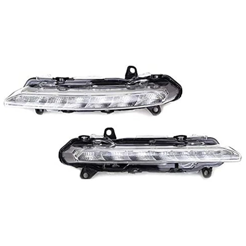 1 пара, светодиодные дневные ходовые огни L + R для Mercedes S-Class 09-13 W221 S350 S500 2218201856 2218201756