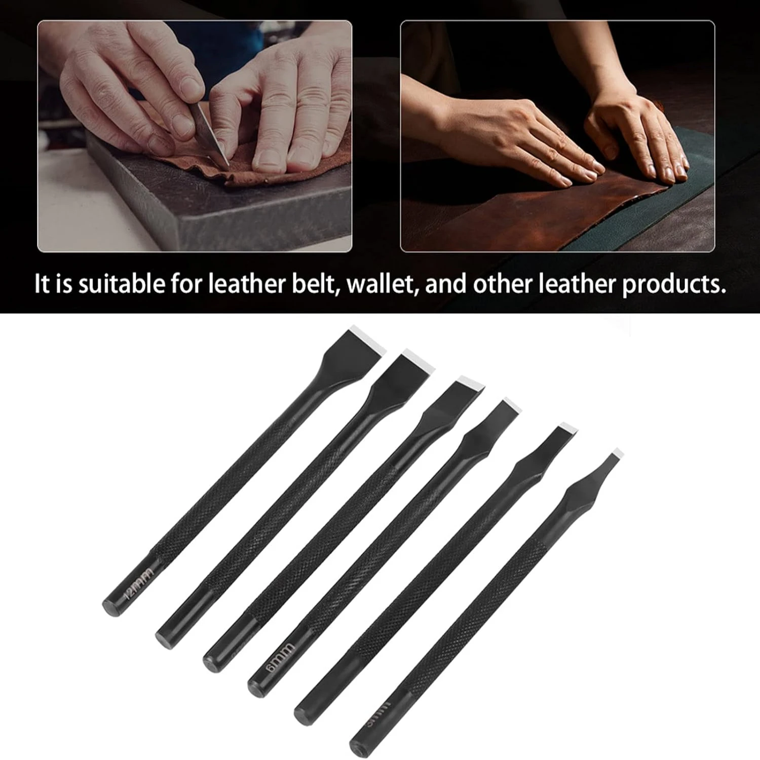 Фото Enhance Your DIY Crafting Projects with this Premium High-Quality Leather Slot Hole Tools Set - Upgrade Your Handwork with Preci №2