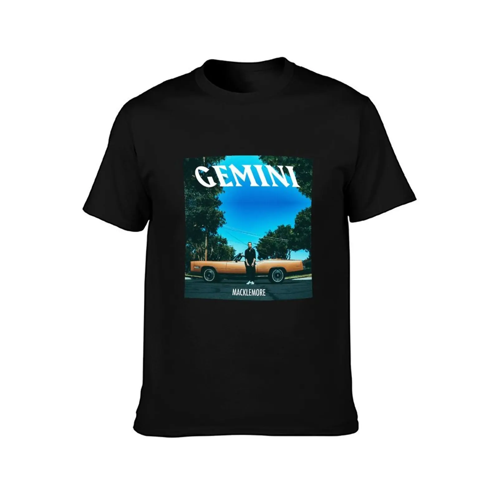 Фото Футболка Macklemore / Gemini, мужская роскошная мужская футболка, дизайнерская футболка №2