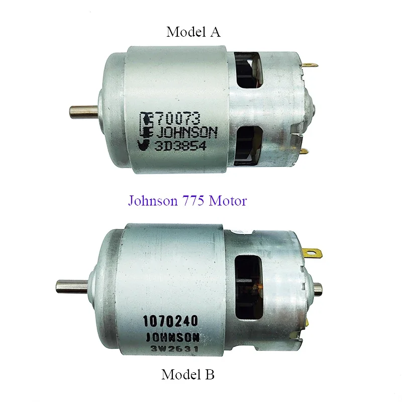 Двигатель 775, постоянный ток 18 в, JOHNSON 1070240 70073, постоянный ток 12-20 в, высокоскоростная мощность, большой крутящий момент, фотомотор, электродрель «сделай сам», Садовая пила
