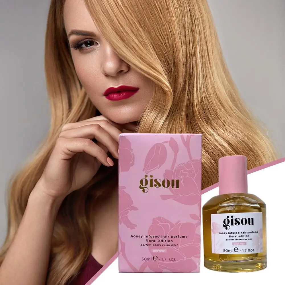 Духи для волос с медом Gisou Mirsalehi Honey & Argan Oil Эссенция для волос Гель для волос Аргановое масло для волос Уход за волосами