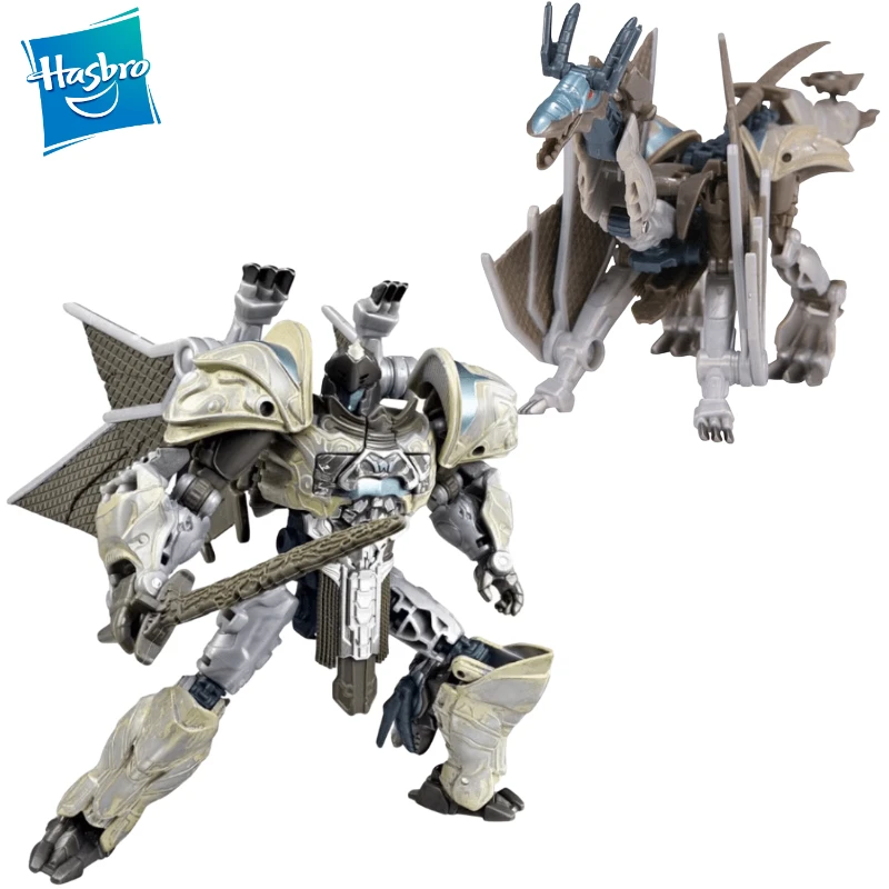 В наличии Hasbro Трансформеры из фильма 5, классические модели диноботов, стайлине, масштаб 12 см, Коллекционная модель, игрушка
