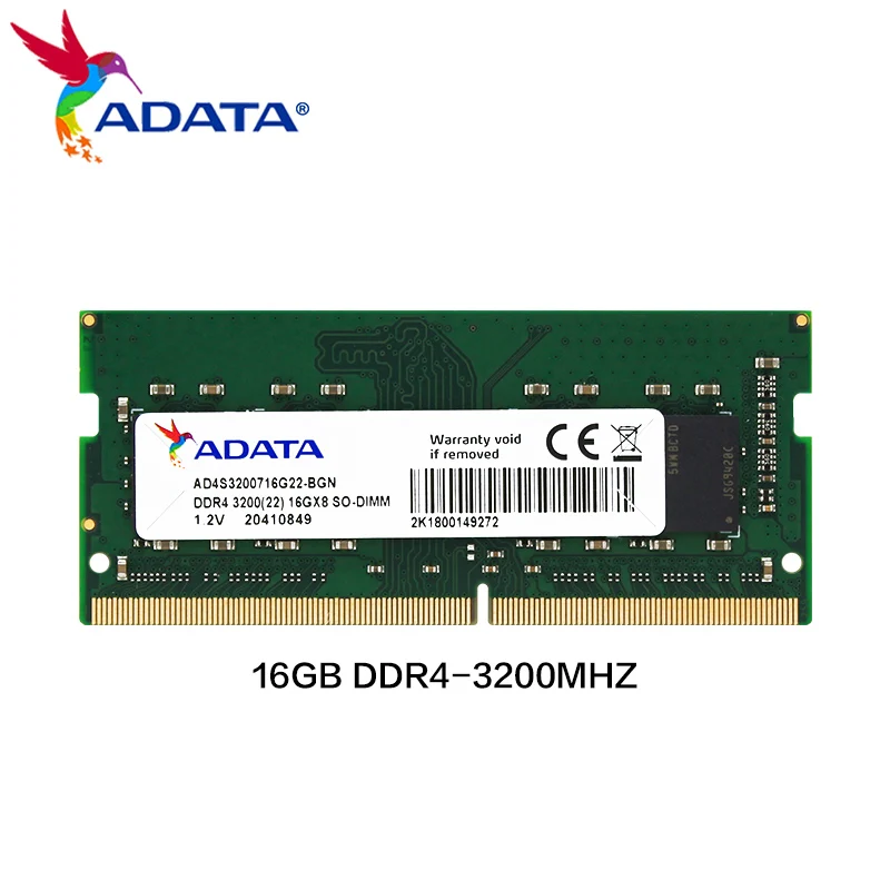 Оригинальная память ADATA Premier Memoria RAM DDR4 3200 МГц 8 ГБ 16 ГБ