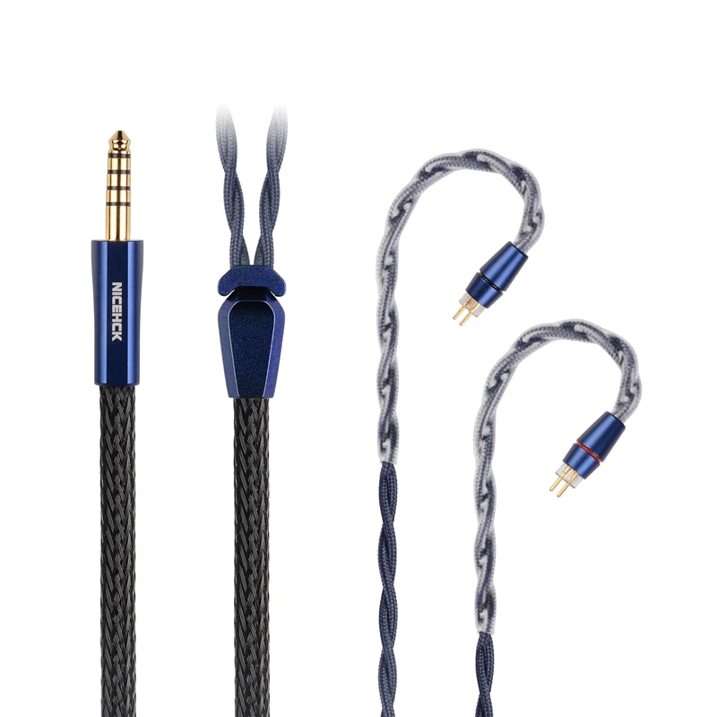 NiceHCK DualDragon 8N OCC + микросплав CVD графеновый флагманский Hi-Fi кабель для наушников 4,4 мм 3,5 двойные вилки MMCX 2Pin для зимнего мозга