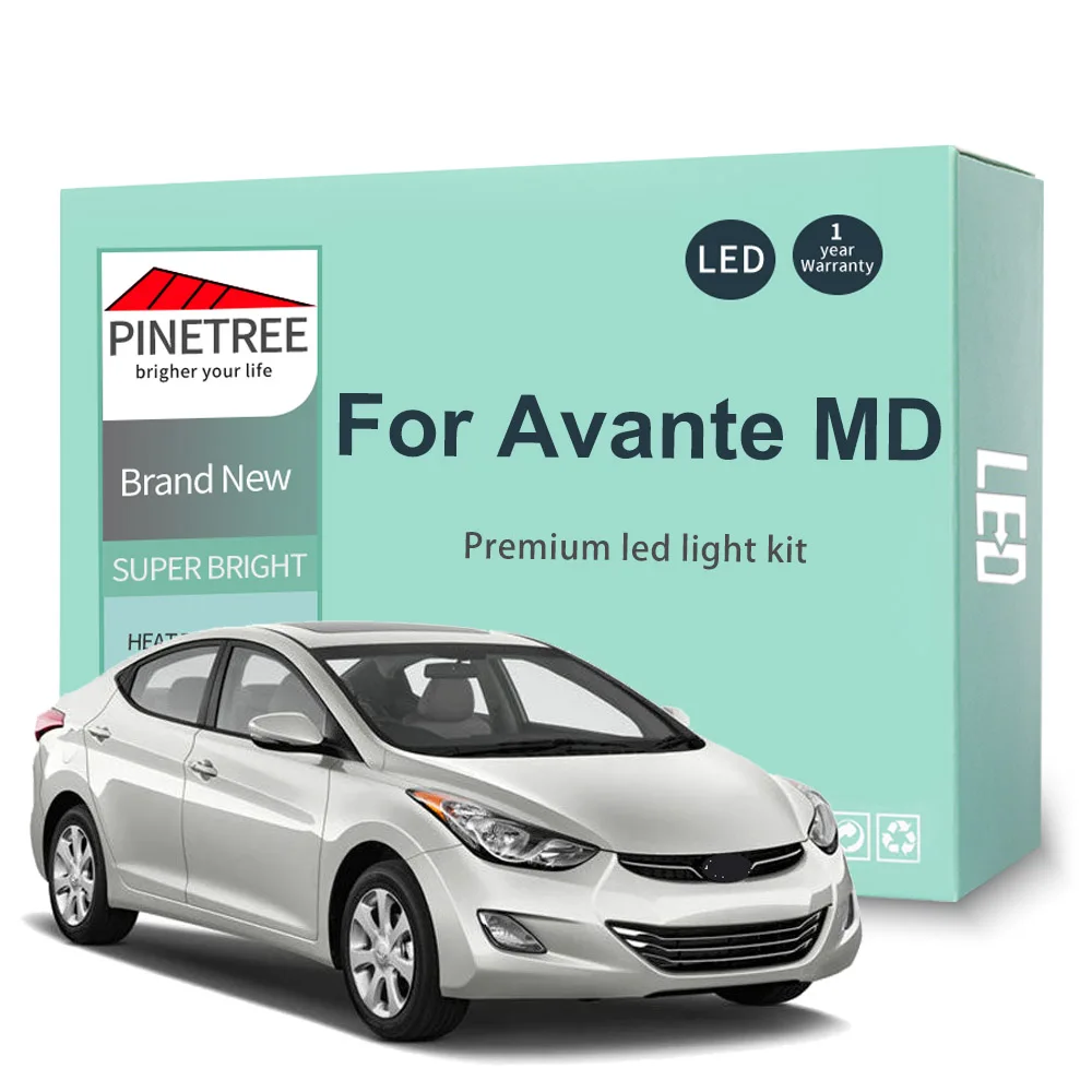 10 шт., Внутренняя деталь для Hyundai Elantra Avante MD 2010 2011 2012 2013 2014 2016