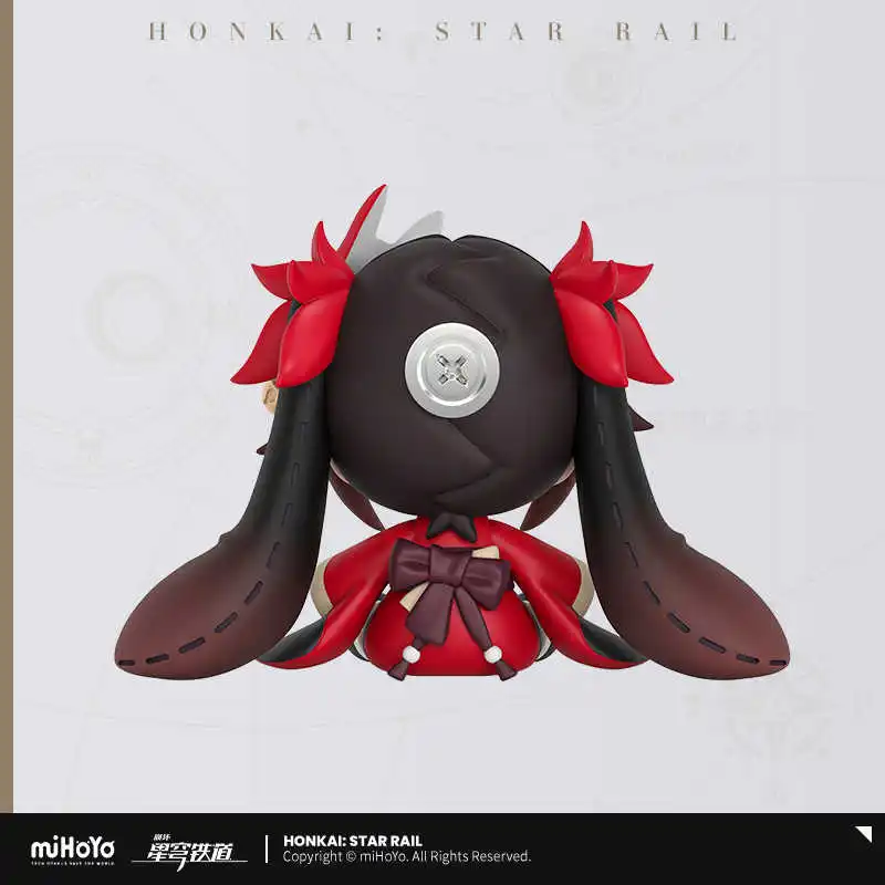 Фото Официальный Honkai: Star Rail Sparkle Pom-Pom Conductor Rabbit ПВХ Фигурка Аниме Фигурка Модель Статуя Кукла Игры Игрушки Орнамент Дети №2