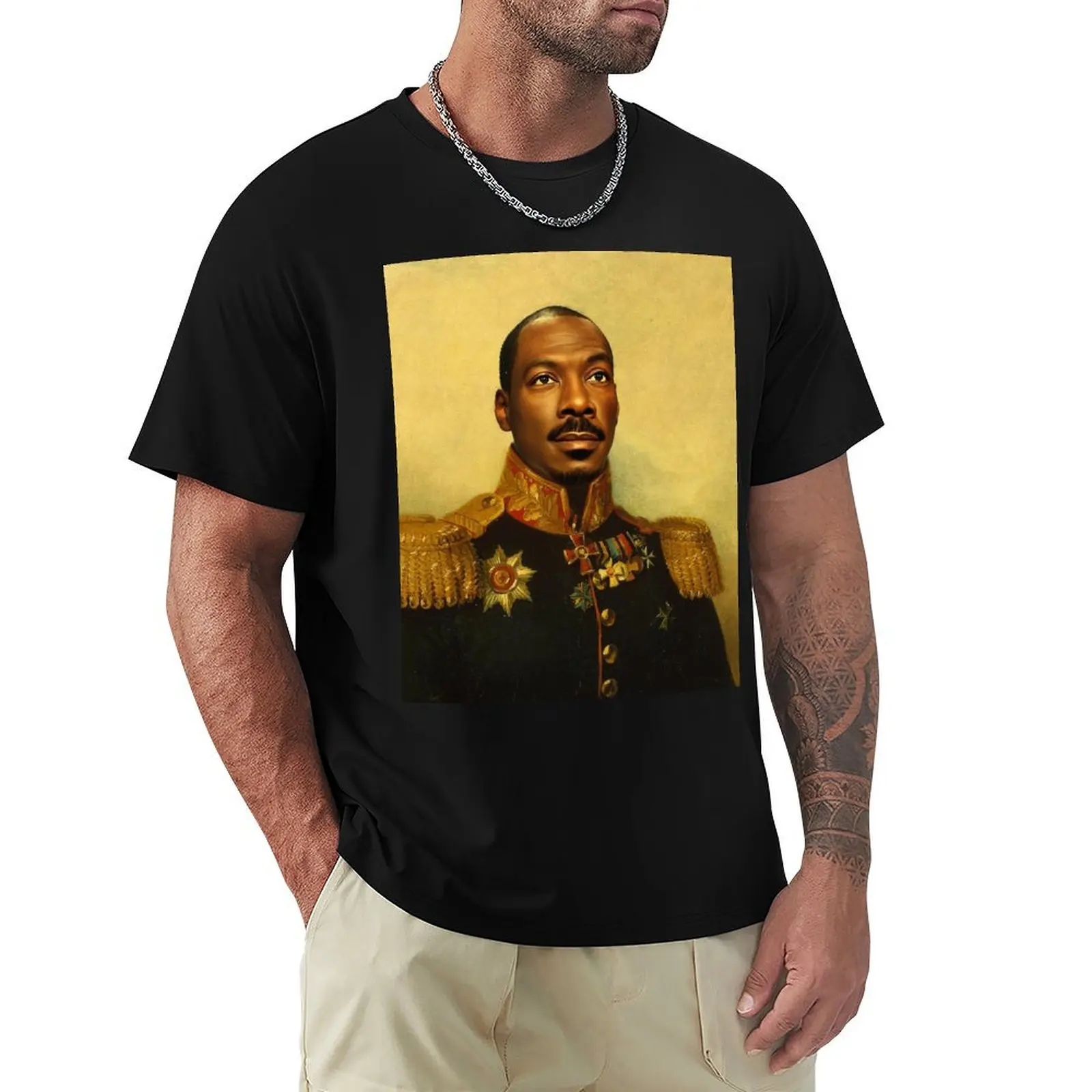 Eddie Murphy - футболка replaceface, таможенный дизайн вашей собственной милой одежды, мужская одежда