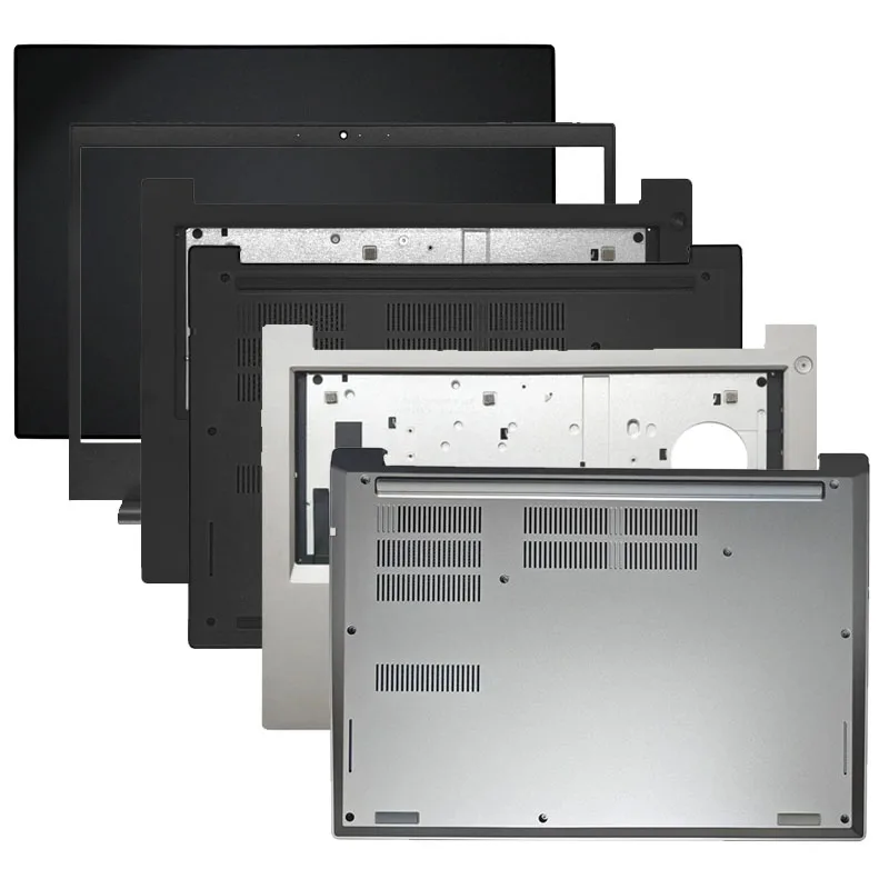 Новинка для ноутбука ThinkPad E480 E490 E485 E495, задняя крышка ЖК-дисплея/передняя рамка/подкладка для рук/нижняя крышка/металл/пластик