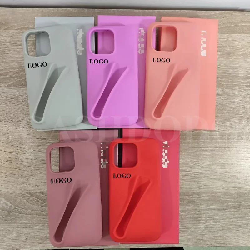 Портативная защитная серия Rhode Lipstick, силиконовый чехол для телефона для iPhone 12, 13, 14, 15, 16 Pro Max Plus, модный Hailey