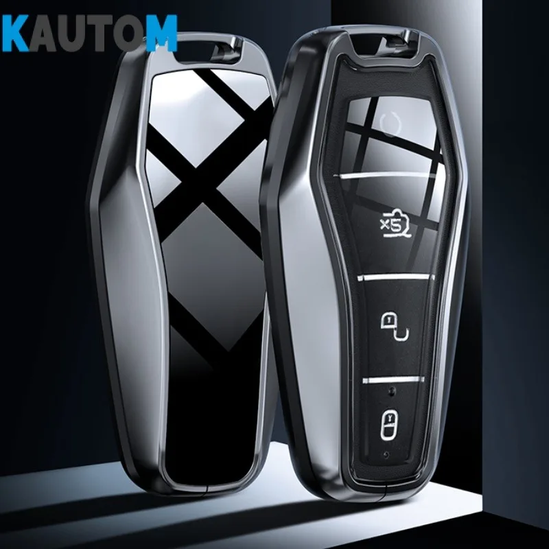 Фото Чехол для автомобильного ключа для Byd Song Plusdmi Han Qin Plus Song Pro Dolphin Yuan Tang Ev 05 №5