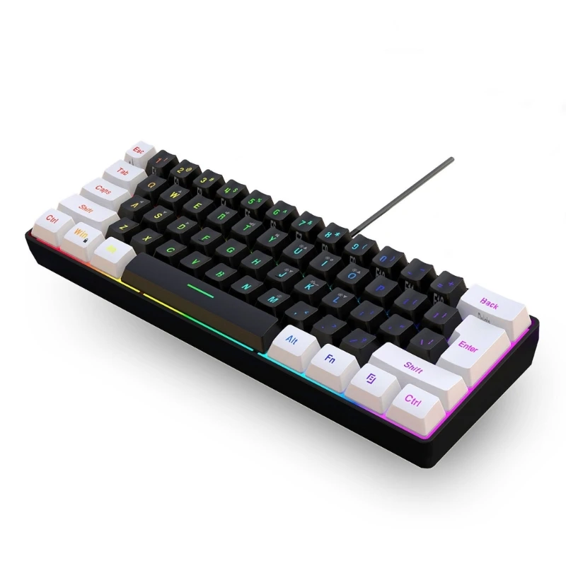 Ультракомпактная игровая мини-клавиатура с RGB-подсветкой Y98A