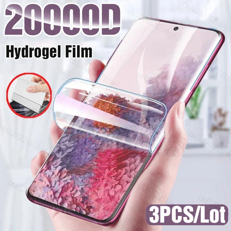 Гидрогелевая пленка для UMIDIGI Bison A15T X20 C1 Plus G1 Plus, Защитная пленка для экрана, 3 шт.