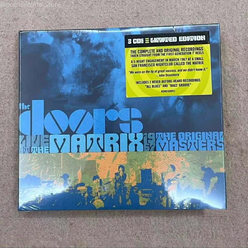 Фото Знаменитые американские рок-группы Morrison The Doors Live At The Matrix19673CD Живой альбом Музыкальный компакт-диск. №2
