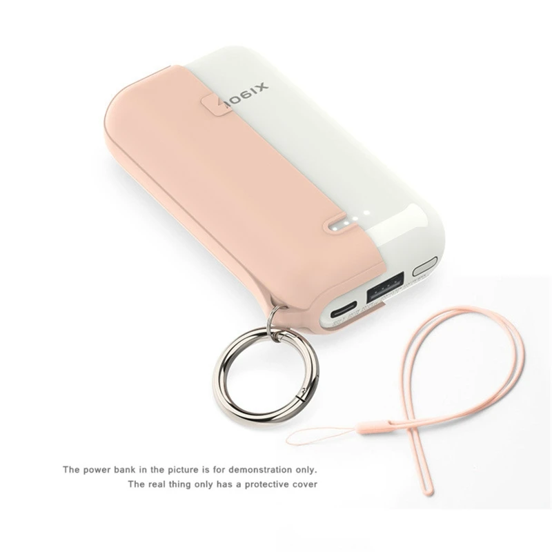 Фото Подходит для mi Power Bank 10000 мАч PB1022ZM 33 Вт Карманная версия Pro Mini Powerbank Защитный чехол Силиконовый защитный чехол Кожаный чехол №2