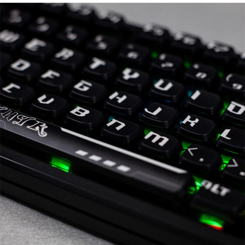 Фото 896F Black Knight Theme Keycaps MDA для игровой механической клавиатуры Набор клавишных колпачков №4