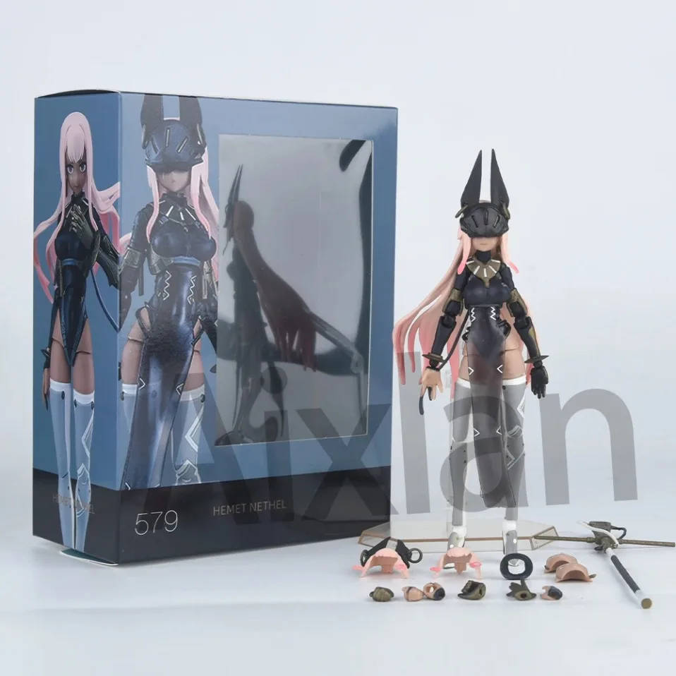 Фото Фигурка Figma #579 Falslander Hemet Nethel из ПВХ, Коллекционная модель, игрушки, подарок для детей, 16 см №3