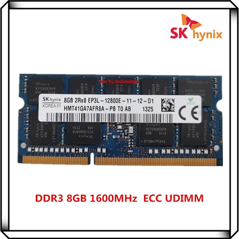 Оперативная память SK Hynix DDR3 8 Гб 2Rx8 EP3L 12800E ECC UDIMM PC3L 1600 МГц SO-DIMM
