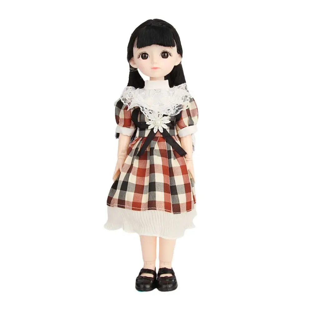 1/6 SD 30 см Bjd Doll с одеждой Привлекательные глаза Длинные волосы Принцесса Одеваются BJD Куклы с париком Макияж Элегантный