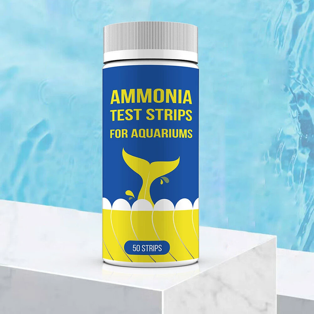 Амиачный азот, быстрые тест-полоски для проверки качества воды, аквариумные полоски для быстрой проверки качества воды, бумажный набор, надежный, точный (art.: 3920ca3d2d50e) - 3920ca3d2d50e