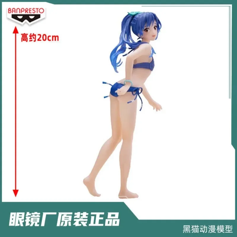 Фото Original Bandai Celestial Vivi Kisaragi Chihaya Swimwear Anime Action Figures Collection Ornaments Figure Toy Birthday Gift 20cm №3