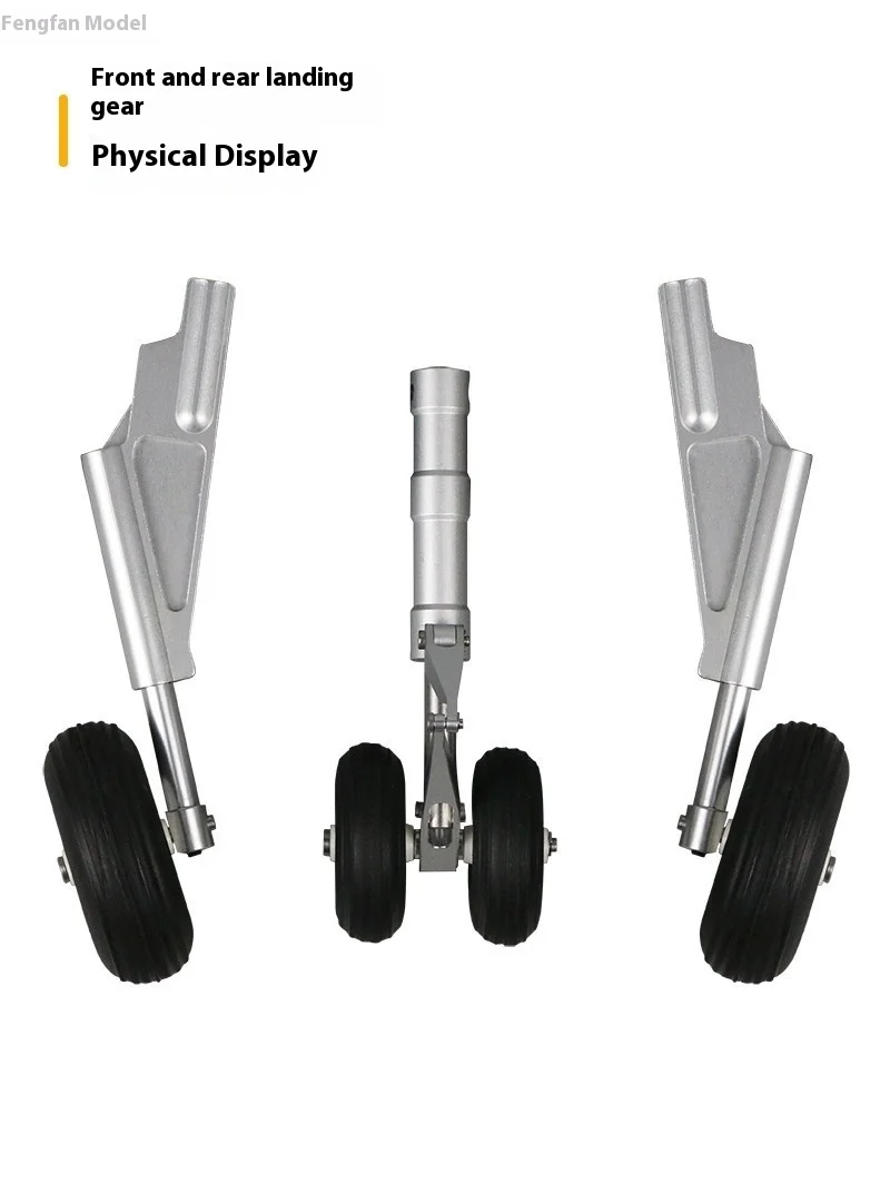 Фото Flyfans Eagle Lion Jas-39 Шасси Металлический амортизатор Шасси Электронное выдвижное шасси с червячной передачей №2