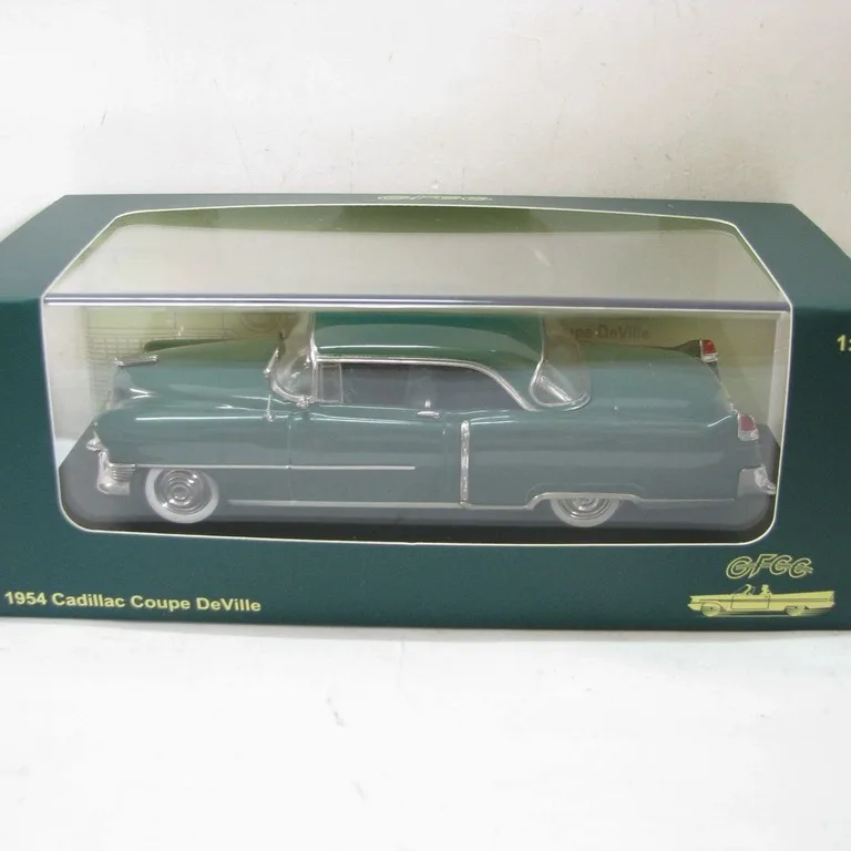 Литой под давлением масштаб 1:43, GFCC 1954 Cadillac Coupe DeVille, изумрудно-зеленый сплав, модель автомобиля, Коллекционная игрушка, подарок, сувенир, украшение для дисплея