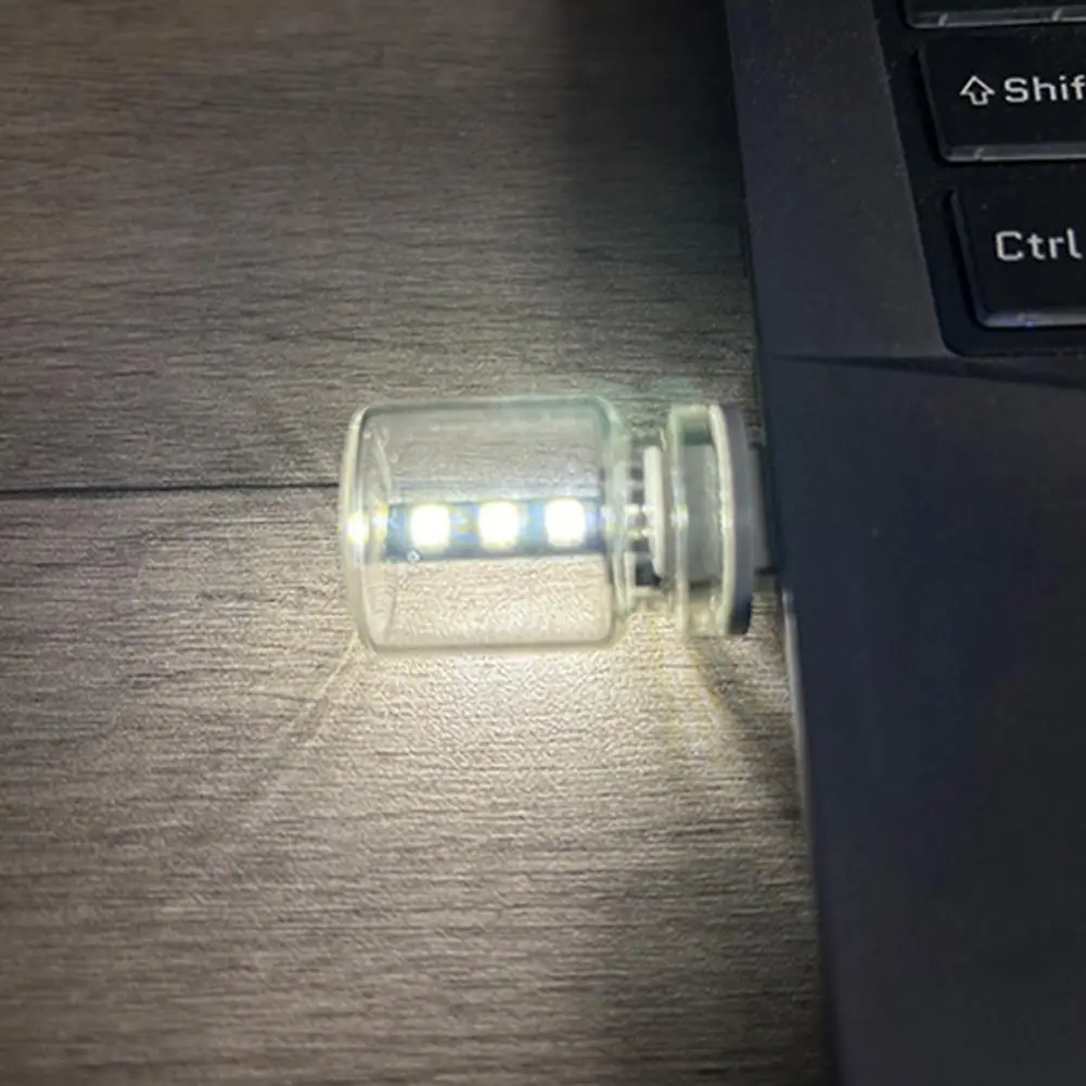 Фото Автомобильная светодиодная лампа 5 В, портативное освещение, подключение к USB, лампы для спальни, интерьерная атмосфера, декоративная автомобильная лампа M1M1 №5