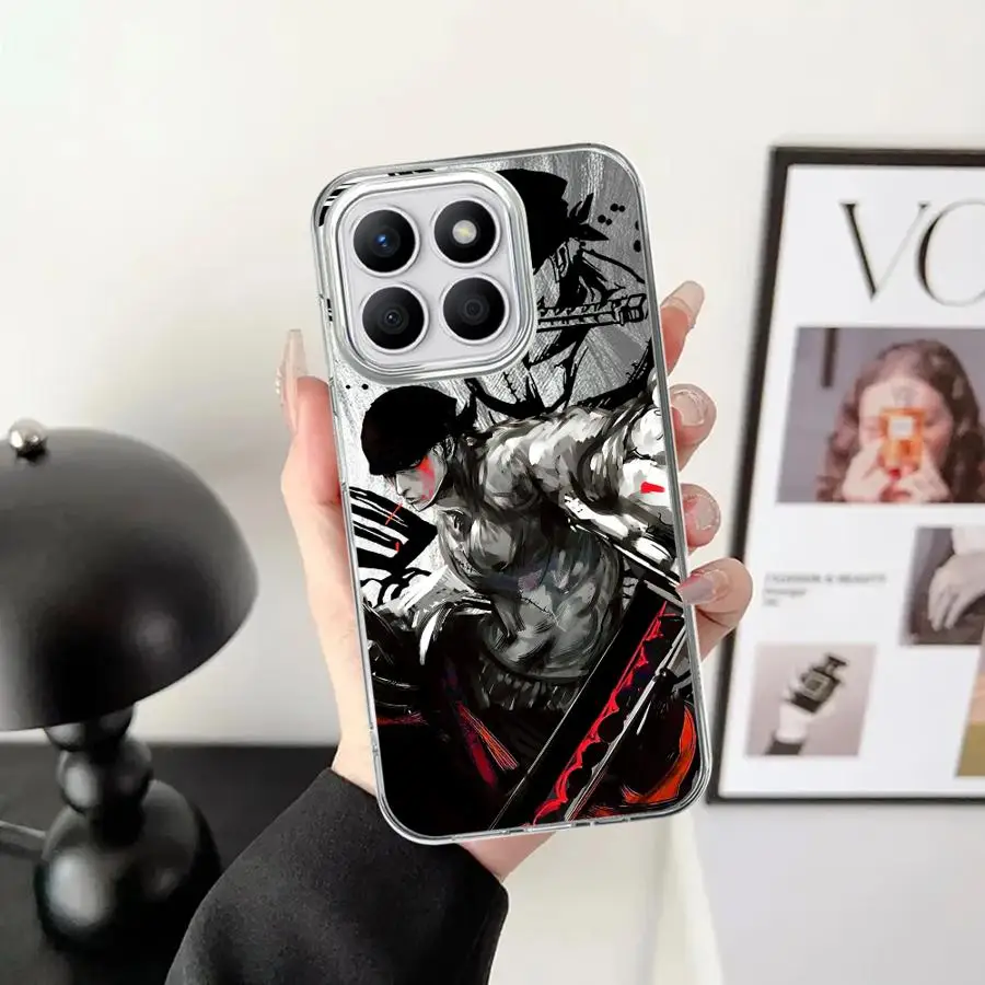 Чехол для телефона Honor X8b X9b X9c 200 Pro X7b 200 400 Lite X9a X8a X8c Мягкий чехол с аниме Ones Pieces