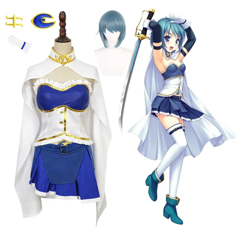 Мики Саяка Косплей Аниме Puella Magi Madoka Magica Костюм Костюмы на Хэллоуин для женщин Одежда