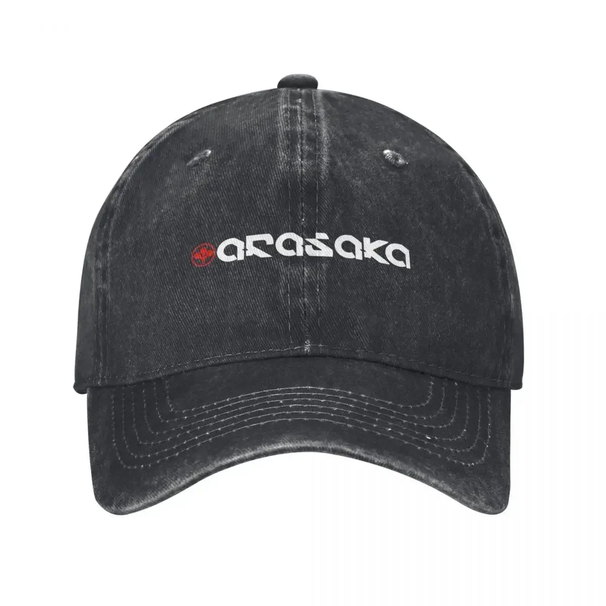 Винтажная бейсболка Arasaka Corporation для мужчин и женщин, джинсовая кепка от солнца с потертостями, подарочные кепки для тренировок на открытом воздухе, шляпа