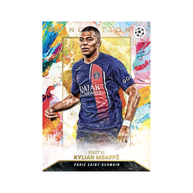 Фото 2023-24 Topps Inception Rosen Football Yamal Mbappe Ronaldinho Like Football Star Фирменная карта Fanatic Fanatic Fan Collection Card №2