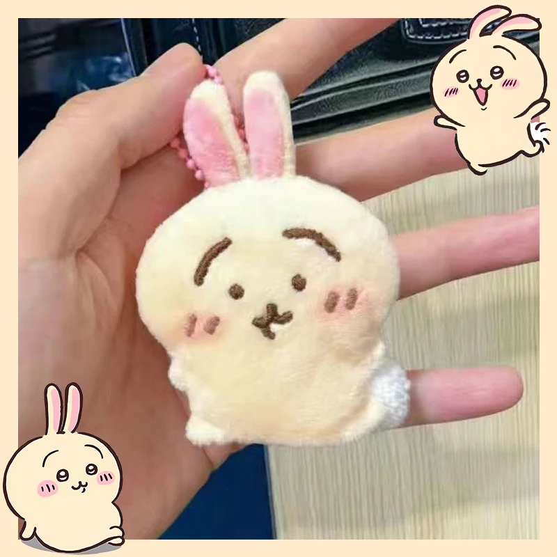 Мягкая кукла Chiikawa Usagi, кавайная мультяшная аниме модель, подвеска для дома, детская игрушка для друзей, Рождественский подарок на день рождения