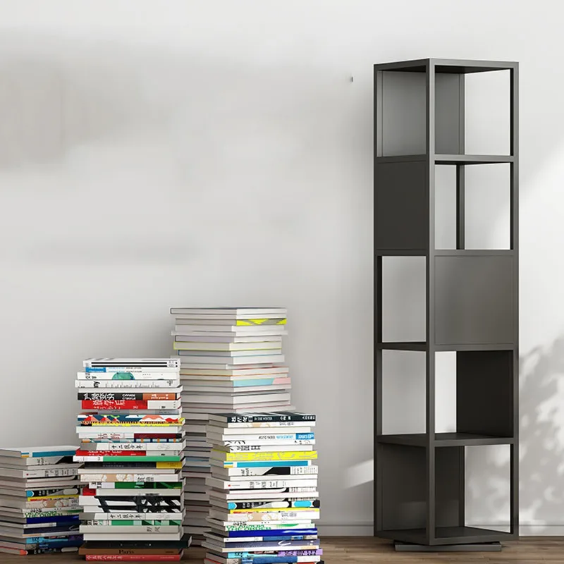 Вращающийся книжный шкаф Art Wheels, настенный мобильный дверной мини-вращающийся книжный шкаф, эстетический уголок, Mueble Organizador, современный домашний декор