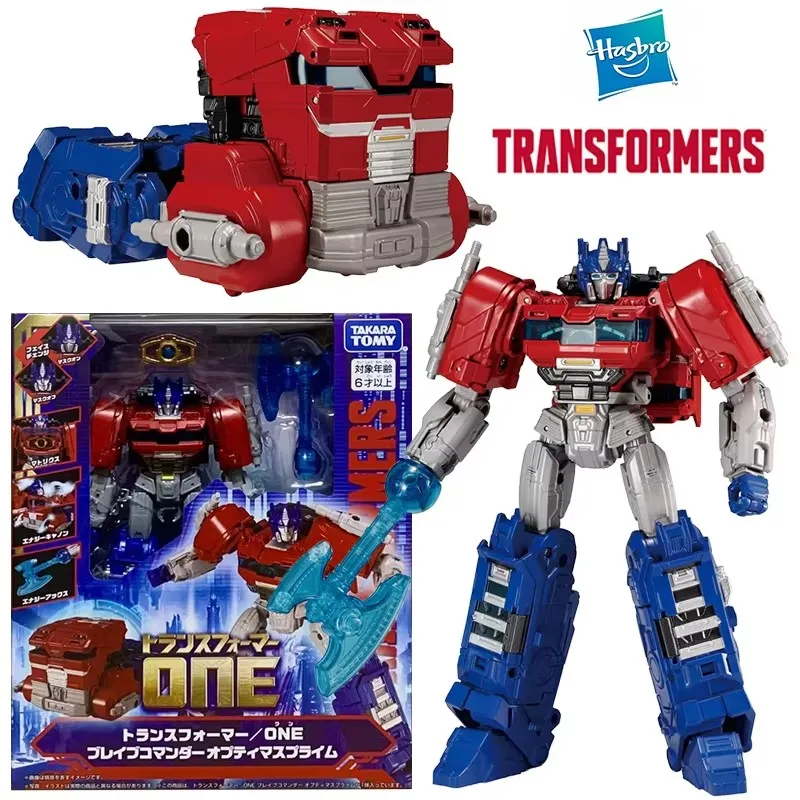 Takara Tomy Optimus Prime One Brave Commander 22 см, оригинальная фигурка класса лидера, модель игрушки, подарочная коллекция