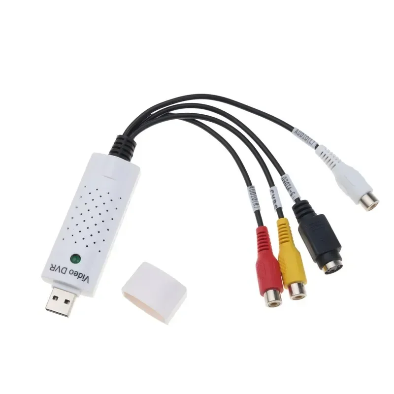 Адаптер-конвертер USB 2,0 в RCA для захвата аудио-и видеосъемки