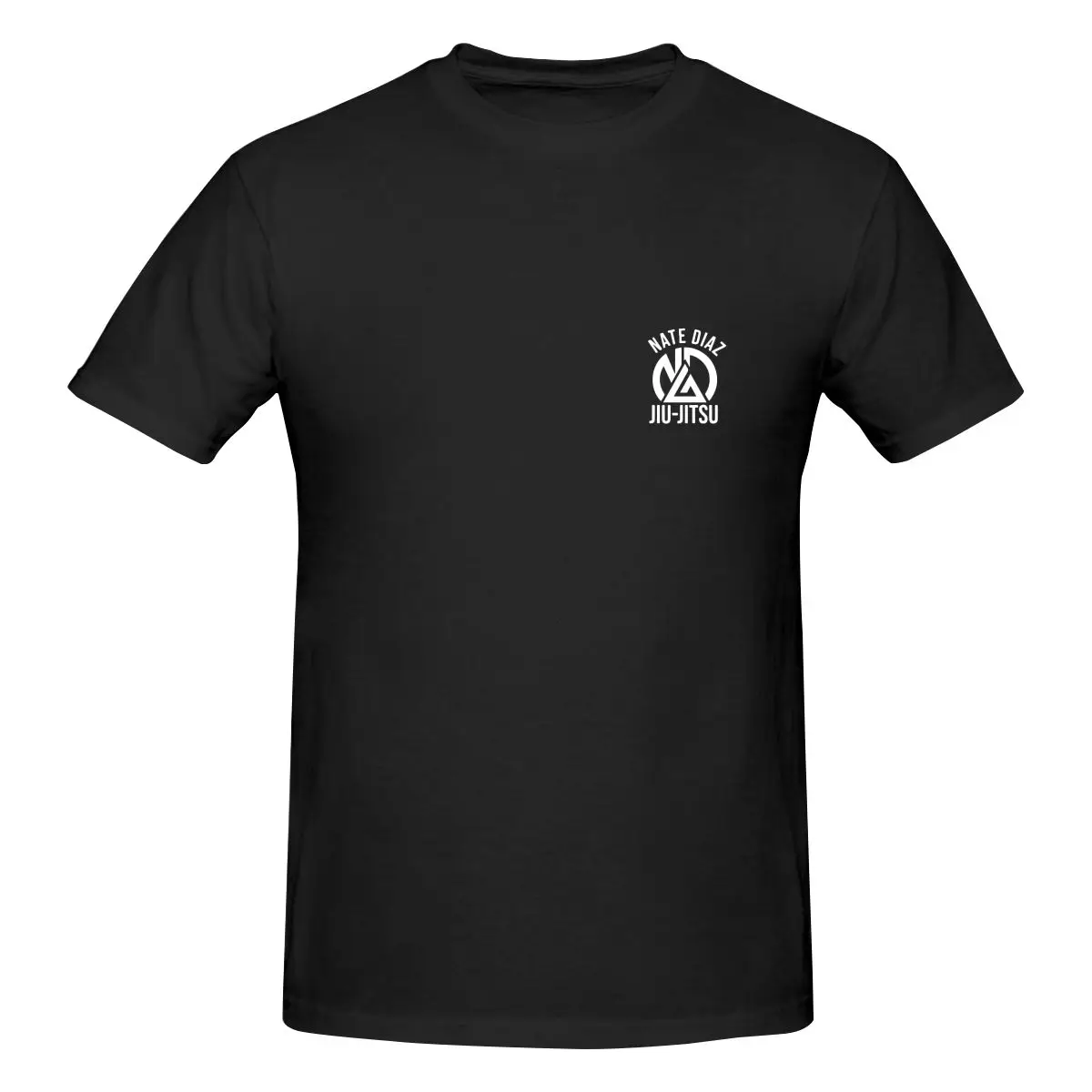 Мужская футболка с коротким рукавом, 100% хлопок, Nate Diaz Jiu Jitsu
