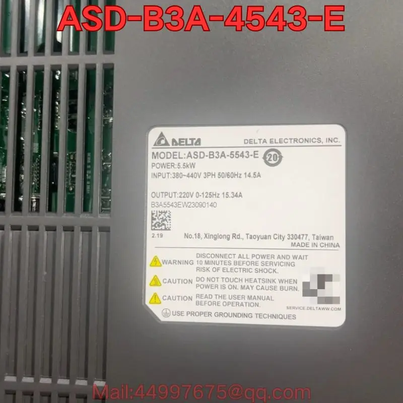 Совершенно новый сервопривод ASD-B3A-4543-E. (art.: 3920cf26c3dc9) - 3920cf26c3dc9