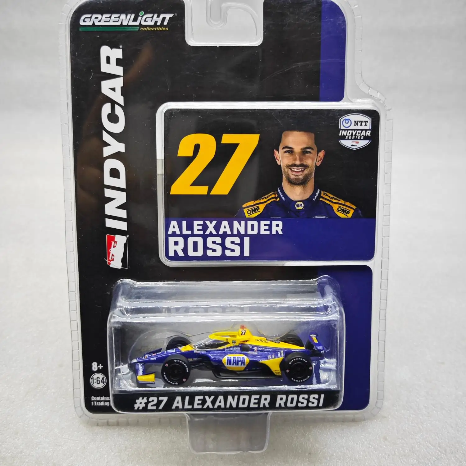 Серия Greenlight 1:64 2020NTT IndyCar # 27 Александр Росси