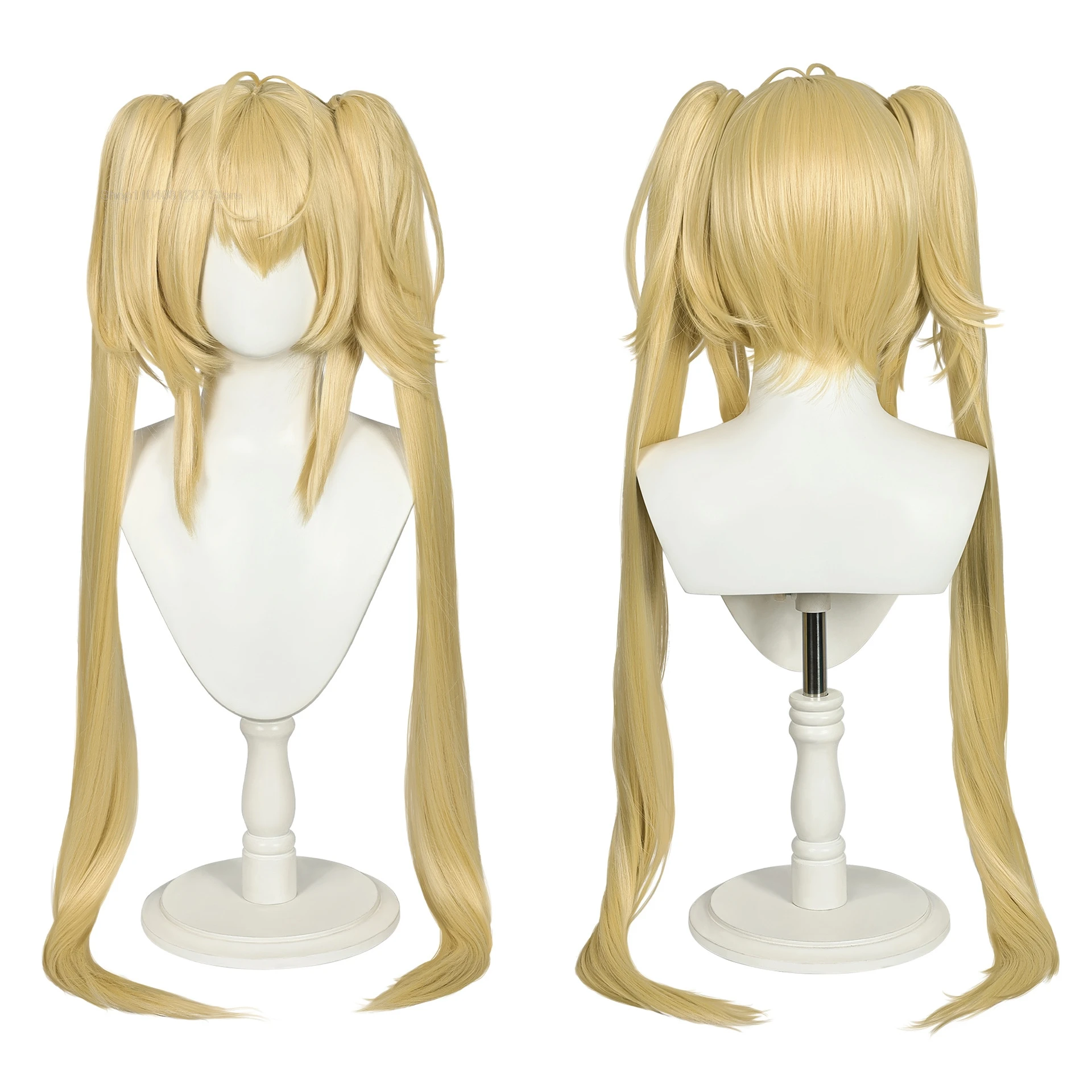 Anime cosplay Shugo Chara Gothic style costume Tsukiyomi Utau black dress yellow wig halloween costume for women cosplay uniform (art.: 3920ca36782dd) - 3920ca36782dd