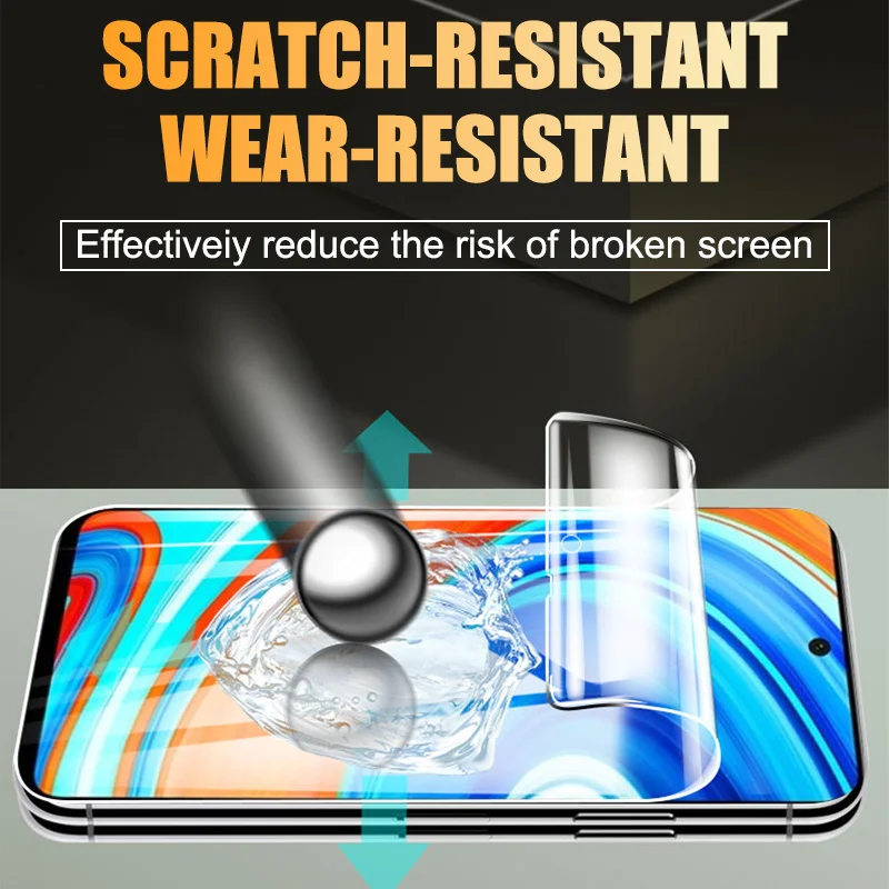 Фото Гидрогелевая пленка для MOTO G60 G60s LITE Full Glue HD защитная пленка для MOTOROLA G40 Fushion №3