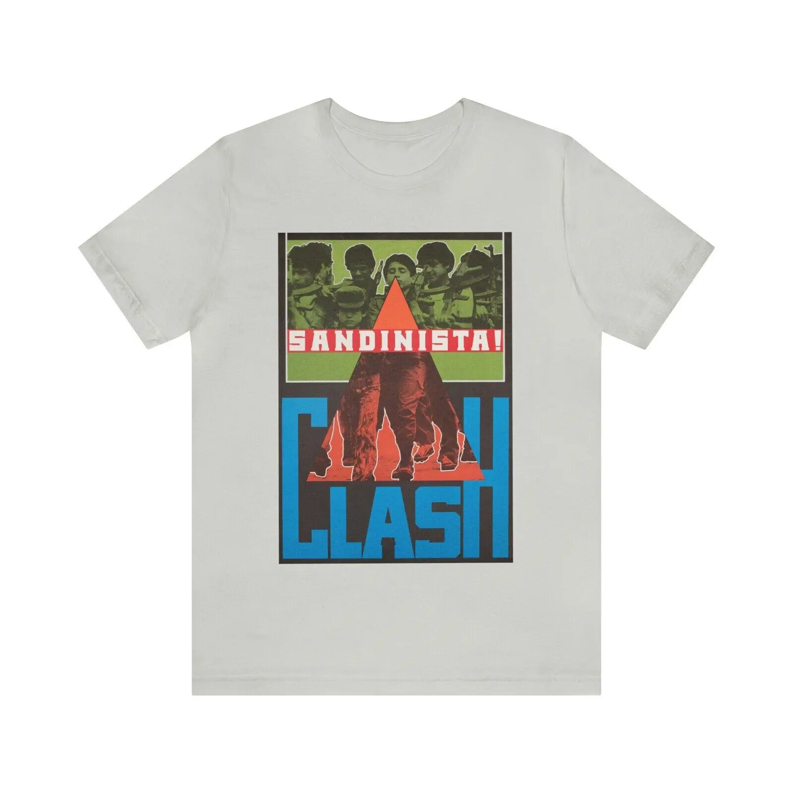 Промо-футболка с изображением альбома игры The Clash Sandinista 1980 Epic